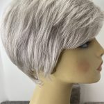 Short grey wig. Pplgss777