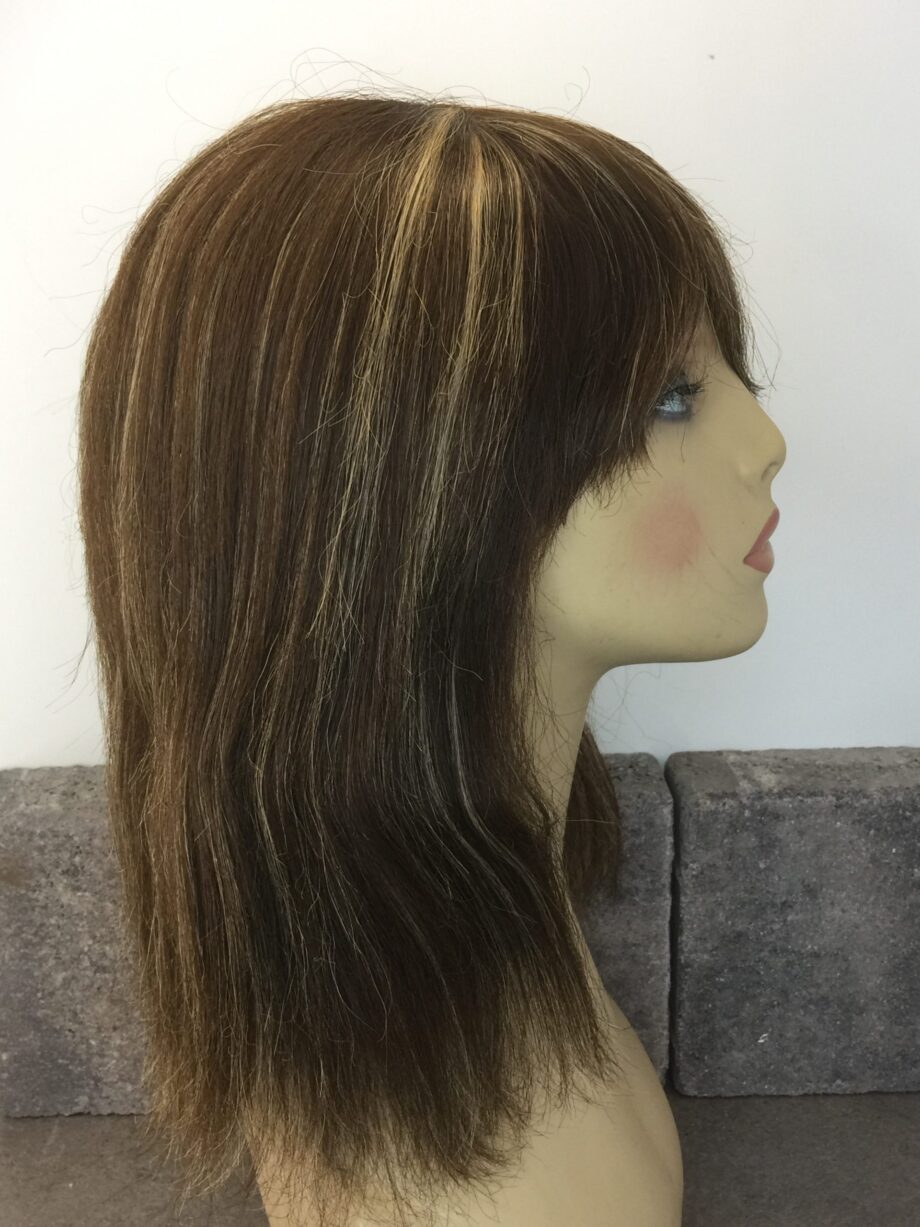 Long brown wig. Pplbrlw887