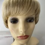 Short blonde wig. Bplblss48