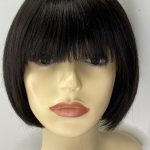 Black mid length wig. Pplblms780