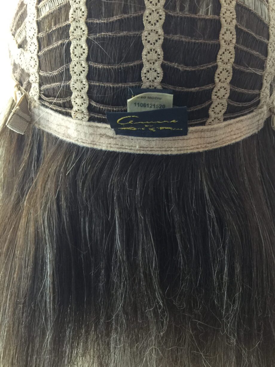 Long brown wig. Pplbrlw887