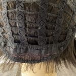 Black mid length wig. Pplblms780