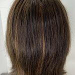 Mid length brown wig. Pplbrms789