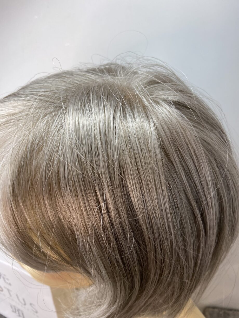 New soft cap silver wig. Bngms62
