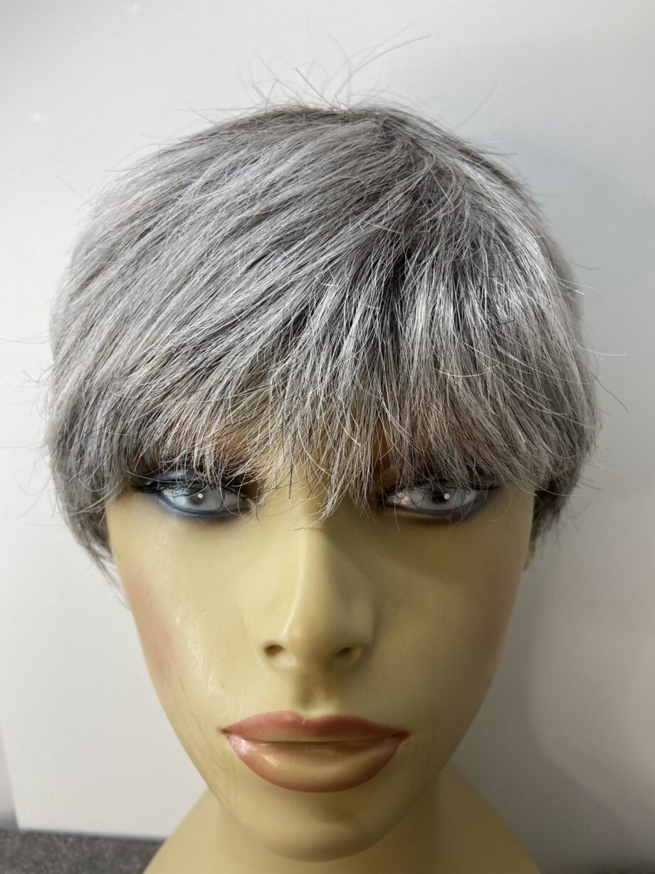 Short grey wig. Plgss6027