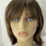 Mid length brown wig. Pplbrms789