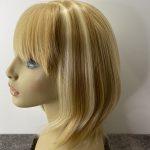 Silky soft blonde wig. Pplblks793