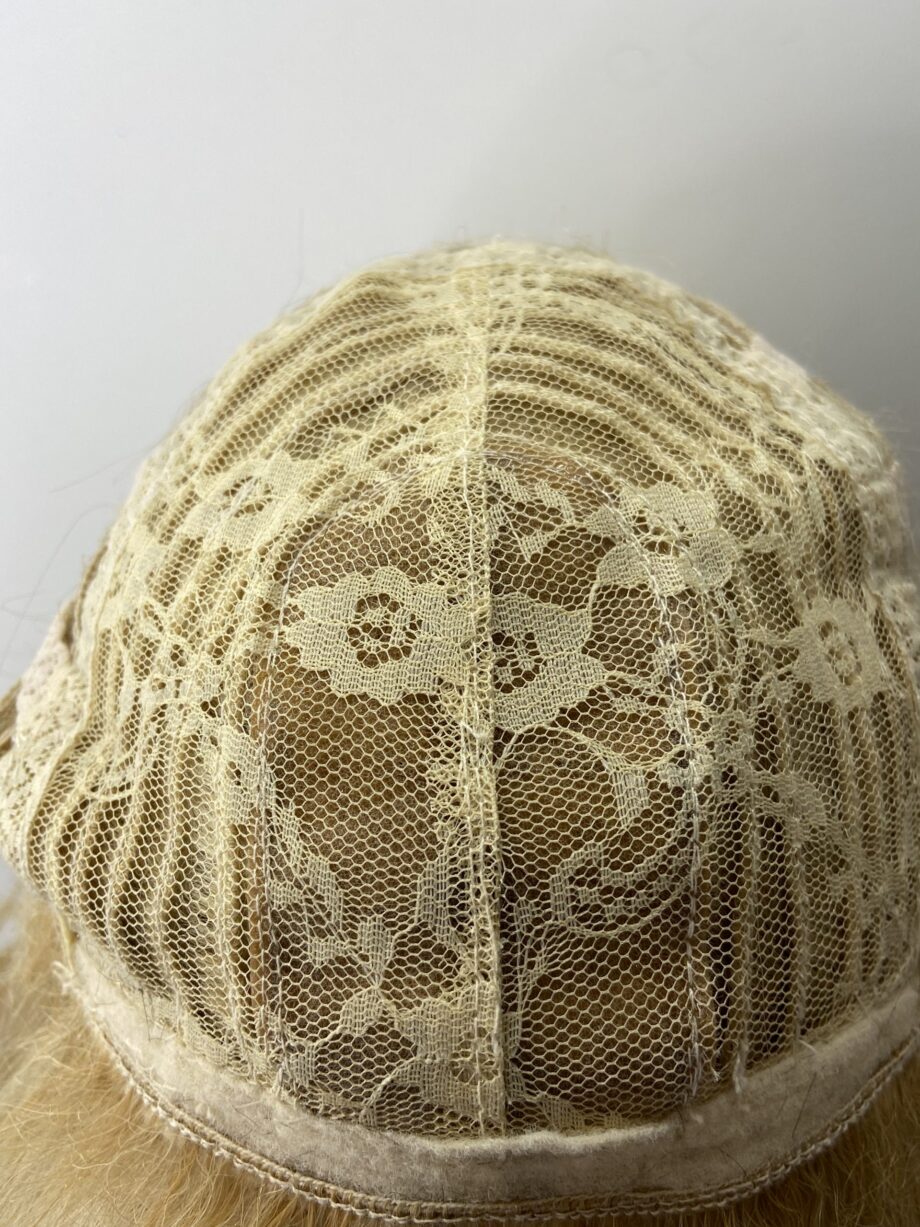 Silky soft blonde wig. Pplblks793