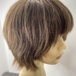 Human hair soft cap wig. Pplbrms7993