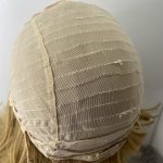 Soft cap blonde wig. Pplblms7992