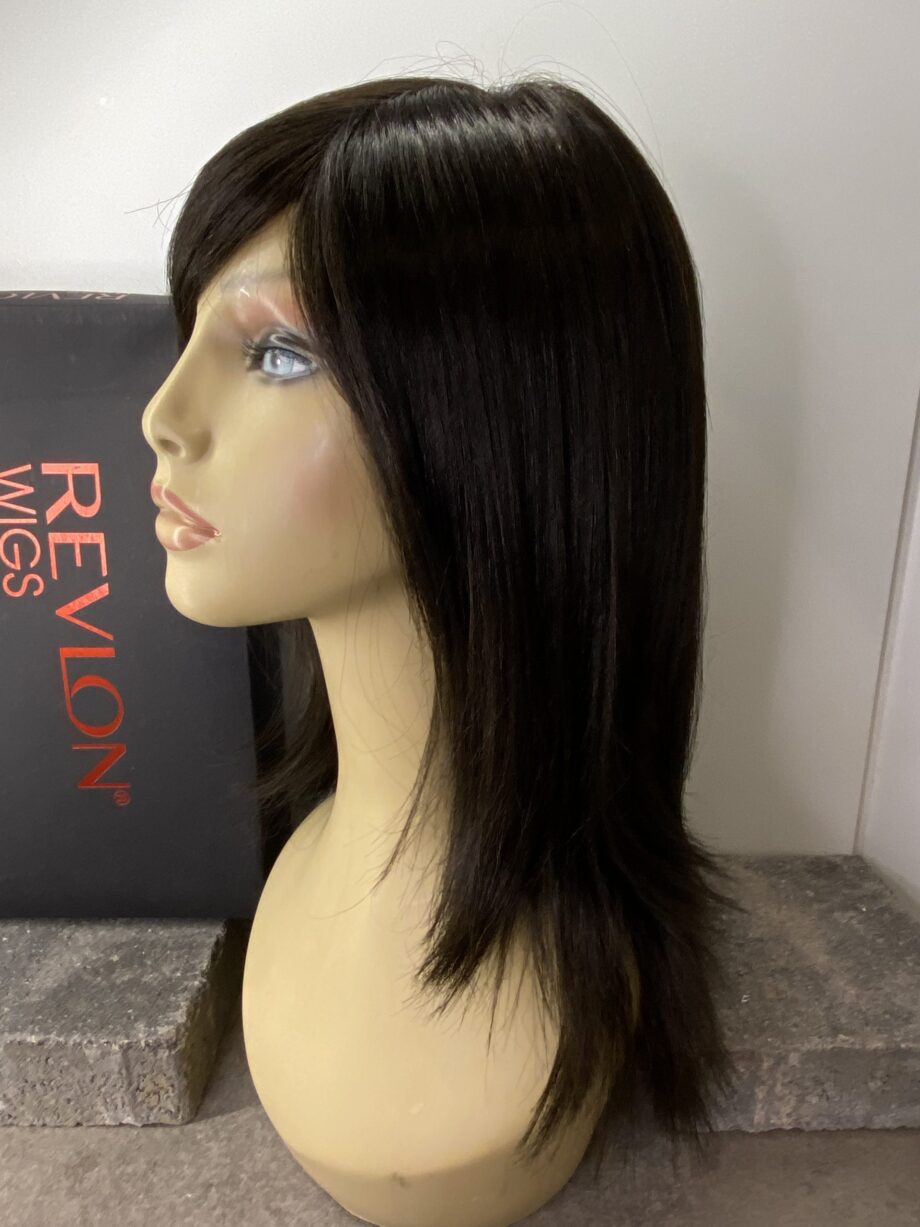 Long brown wig in box. Bbrls75