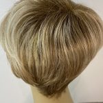 Rooted blonde wig. Blss587