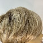 Rooted blonde wig. Blss587
