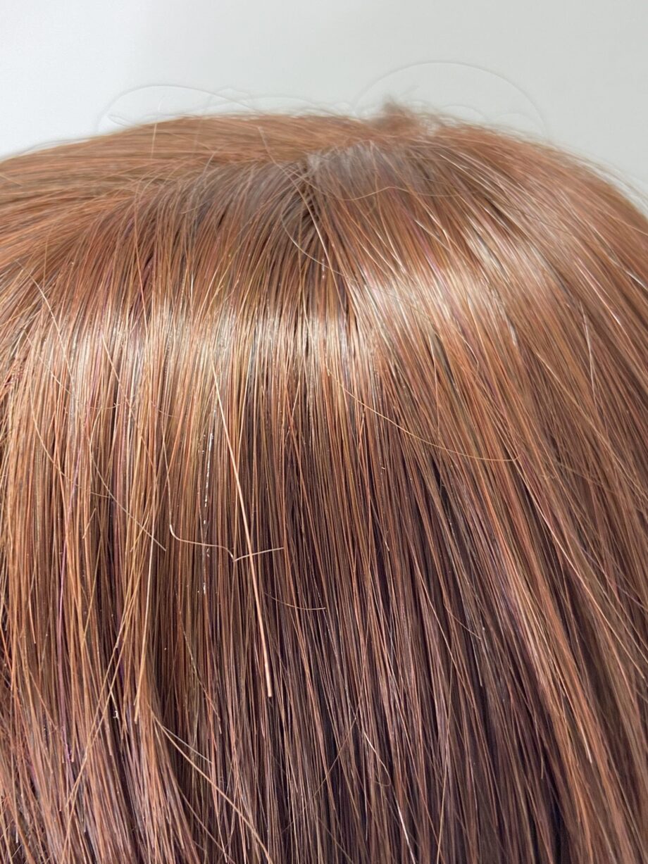 Boxed auburn wig. Bbrls78