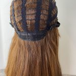 New long shiny auburn wig.  Plbrls588