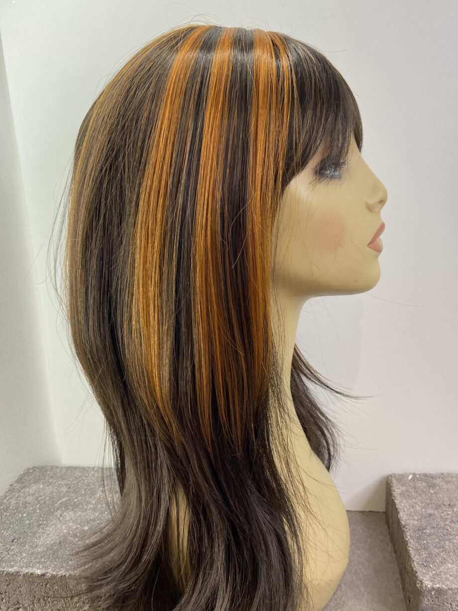 New Dark brown ginger highlights. Plbrls590