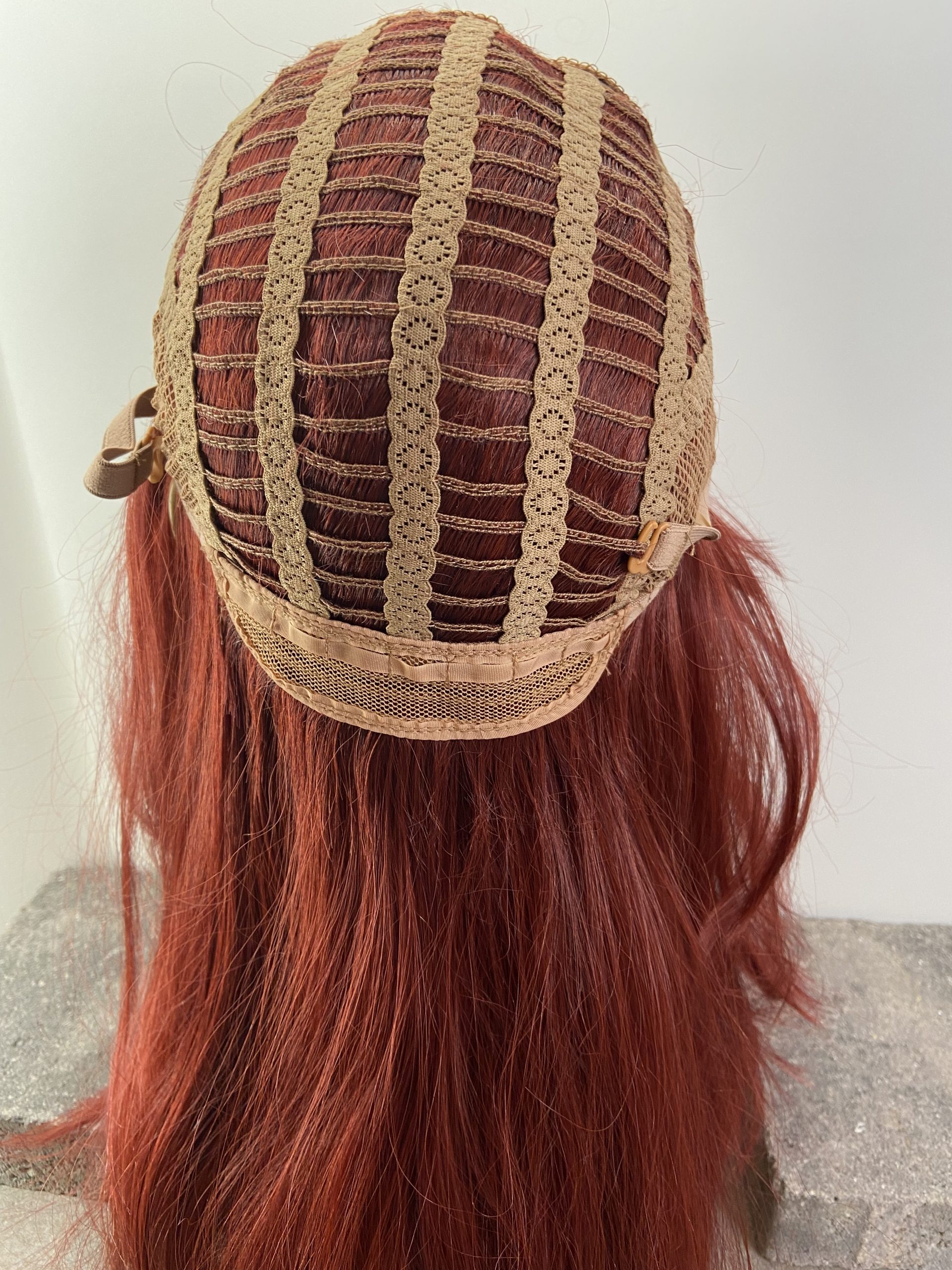 Very long red new wig. Rlw508 – Wigbank