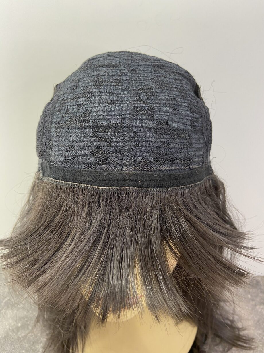 New black long wig. Plbrls594