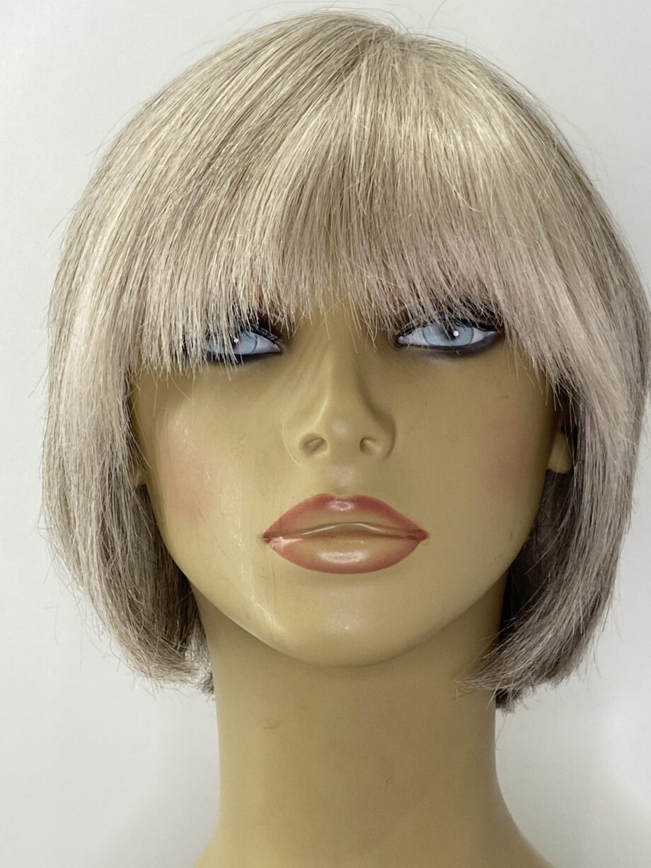 Silver soft cap grey wig. Plgms7998
