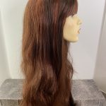 Extra long auburn wig. Plbrls591