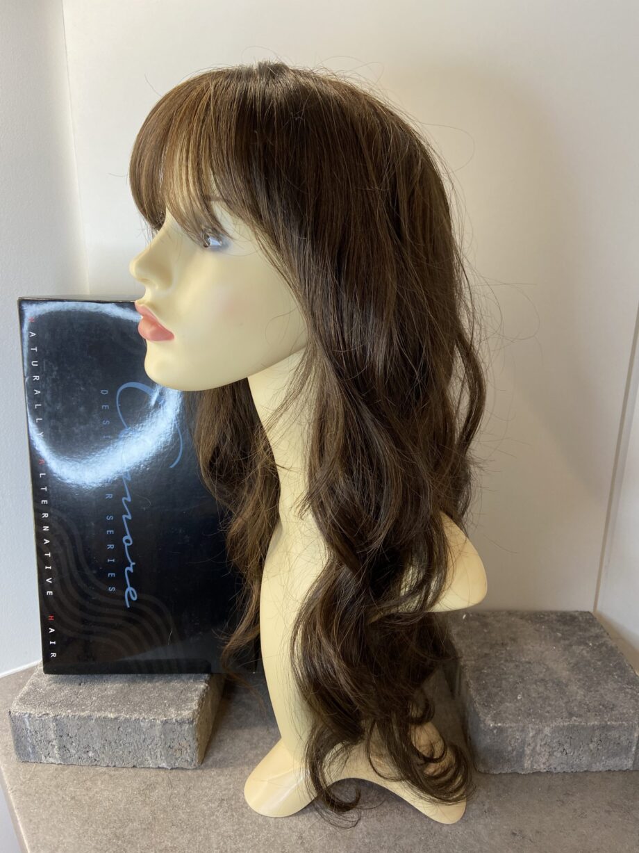 Extra long dark brown wig. Bbrlw92