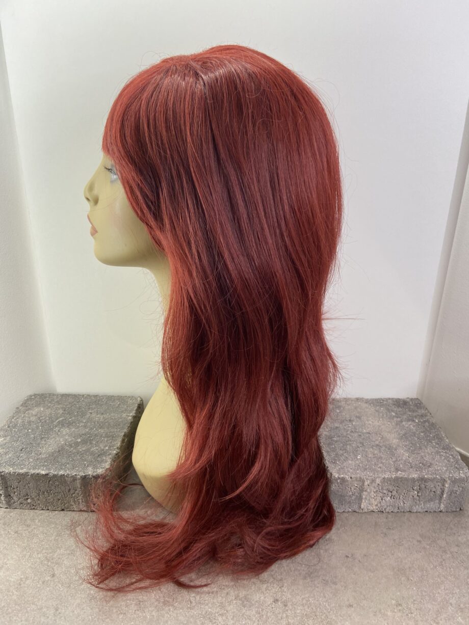 Very long red new wig. Rlw508