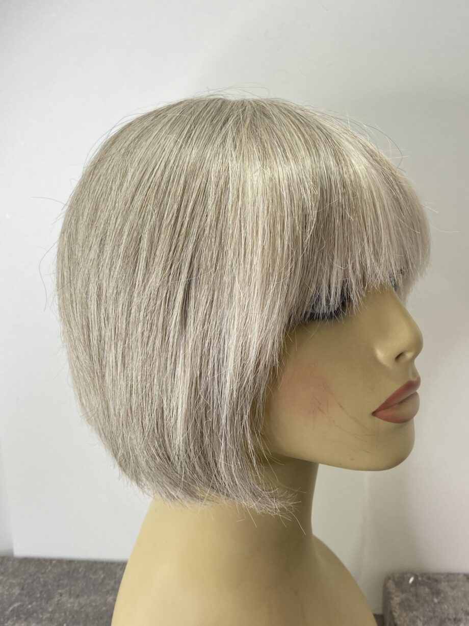 Silver soft cap grey wig. Plgms7998