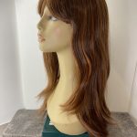New long shiny auburn wig.  Plbrls588
