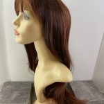 Extra long auburn wig. Plbrls591