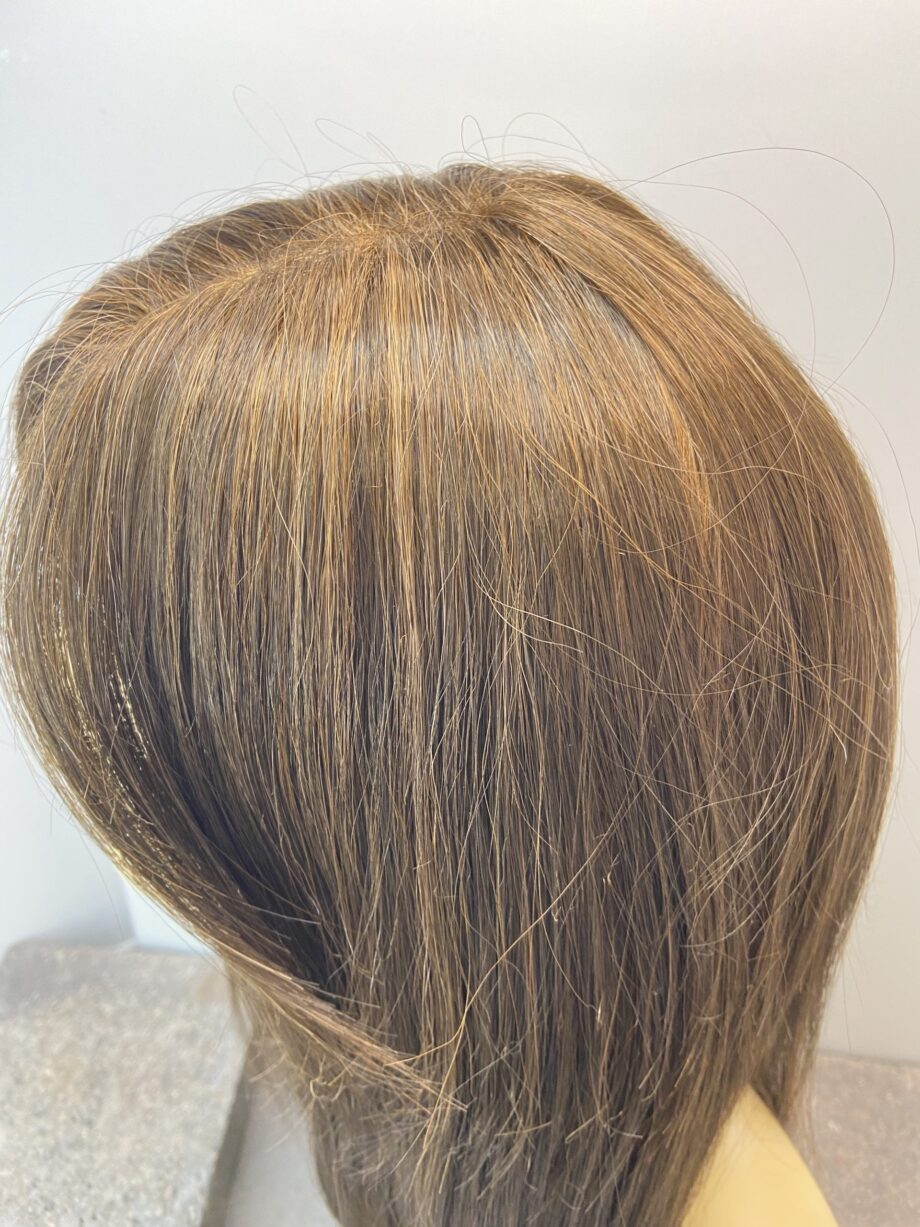 Extra long soft cap brown wig. Bbrls112