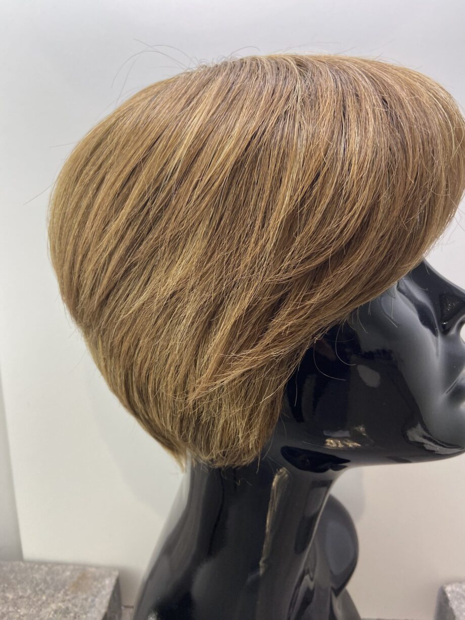 Short soft cap brown wig. Brss102
