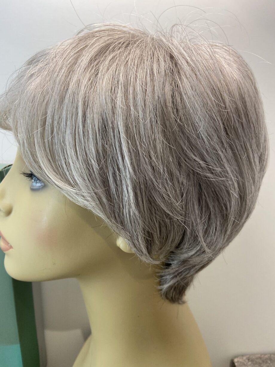 Silver Grey salt and pepper wig. Bgsw139