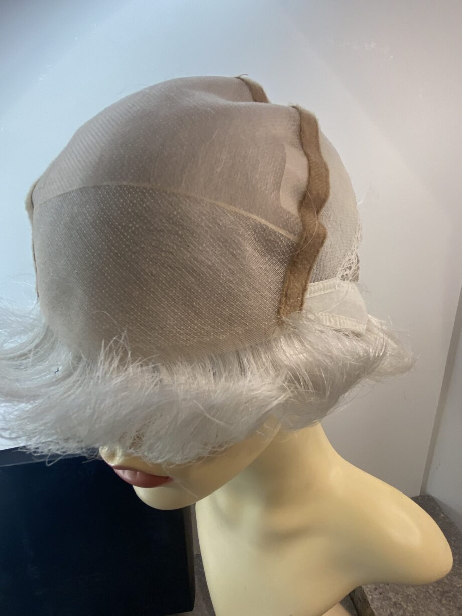 New white boxed wig. Whitesw103