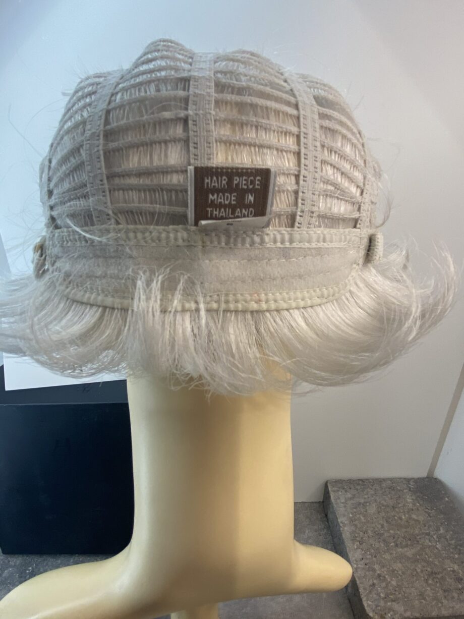 New white boxed wig. Whitesw103