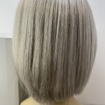 Silver blonde rooted. Bblms135