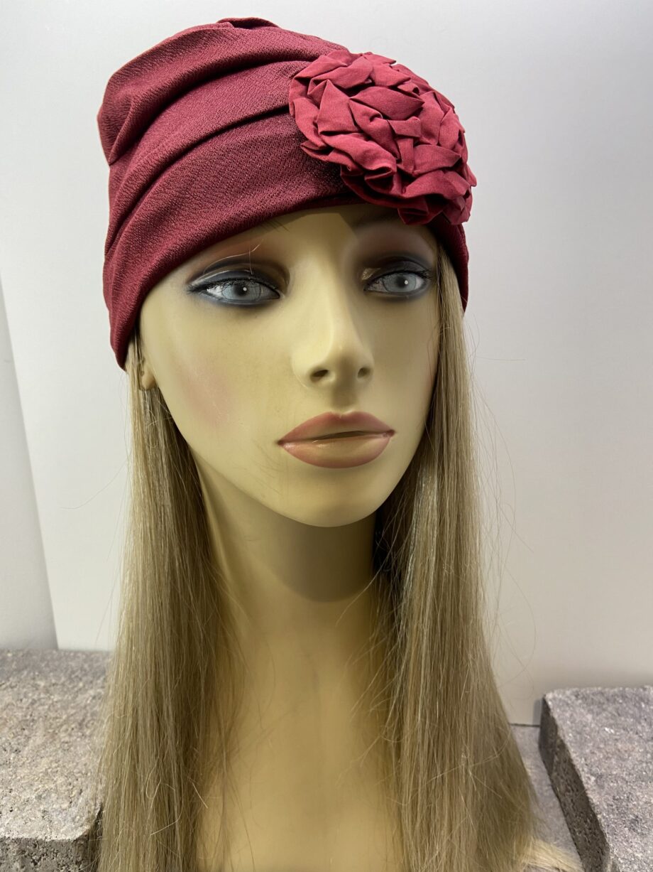 Blonde long hair piece with hats. Blls85