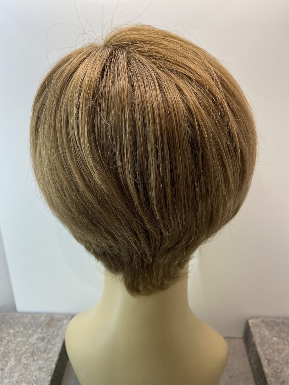 Stylish short soft cap brown wig. Brss100