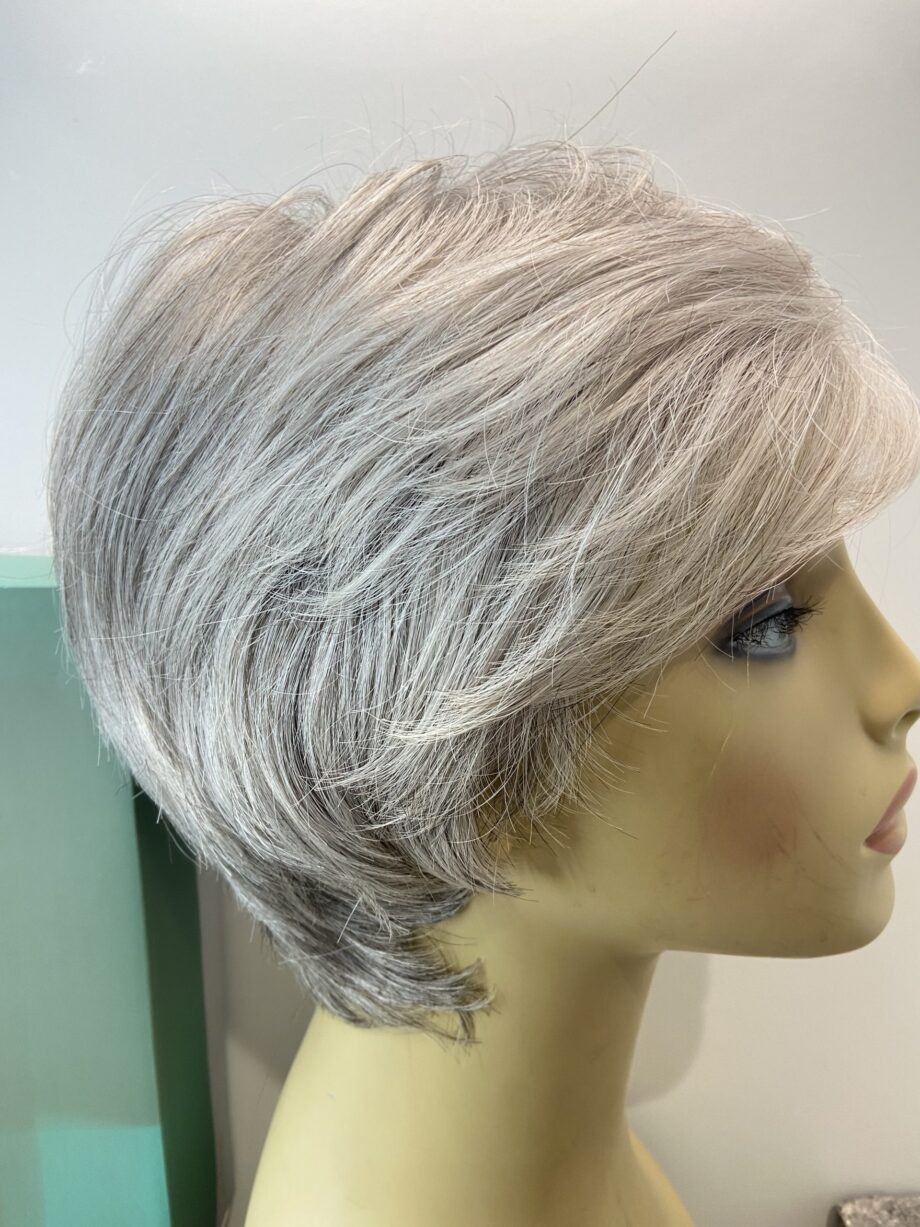 Silver Grey salt and pepper wig. Bgsw139