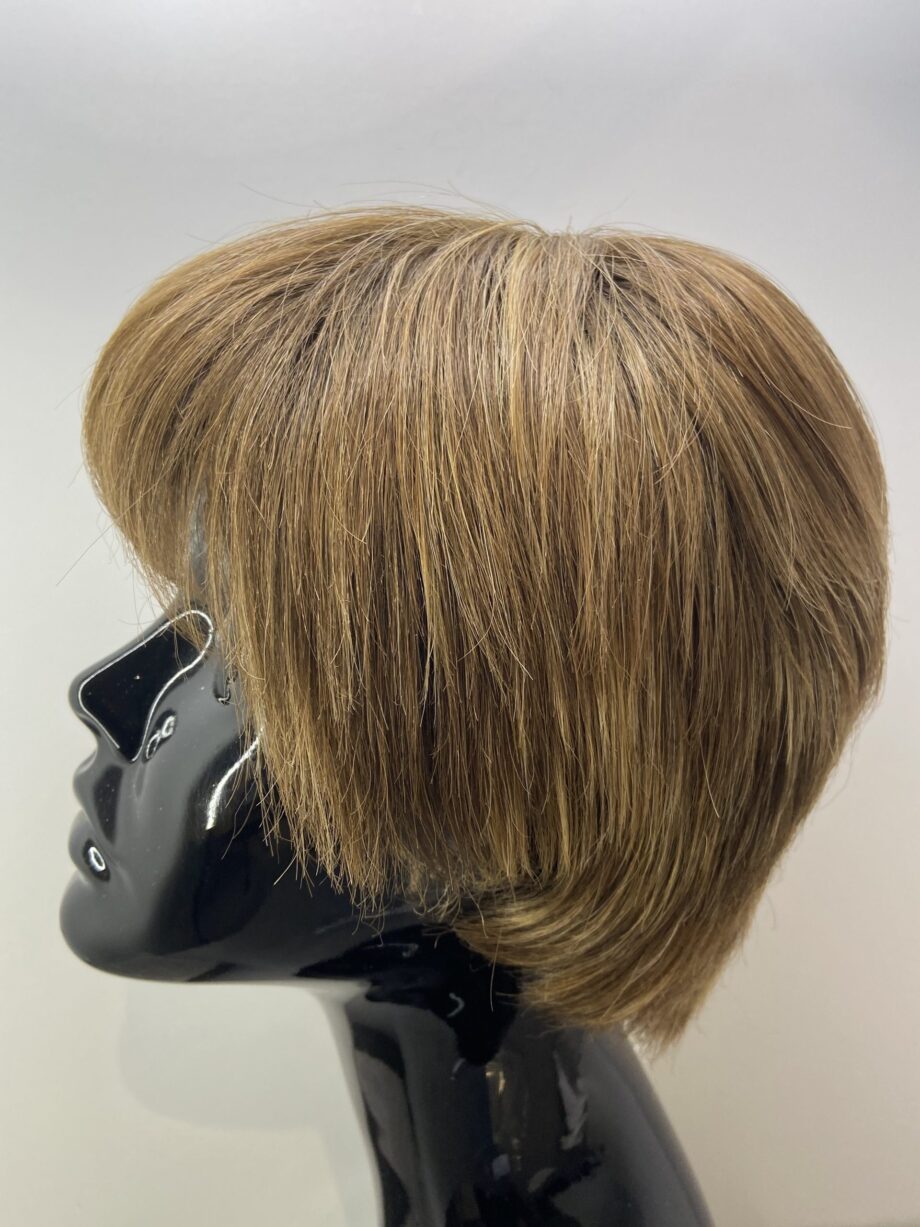 Short soft cap brown wig. Brss102