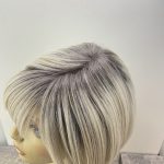 Soft cap silver blonde rooted. Blms89