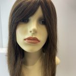 Long chocolate copper brown wig. Bbrls113