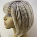 Soft cap silver blonde rooted. Blms89