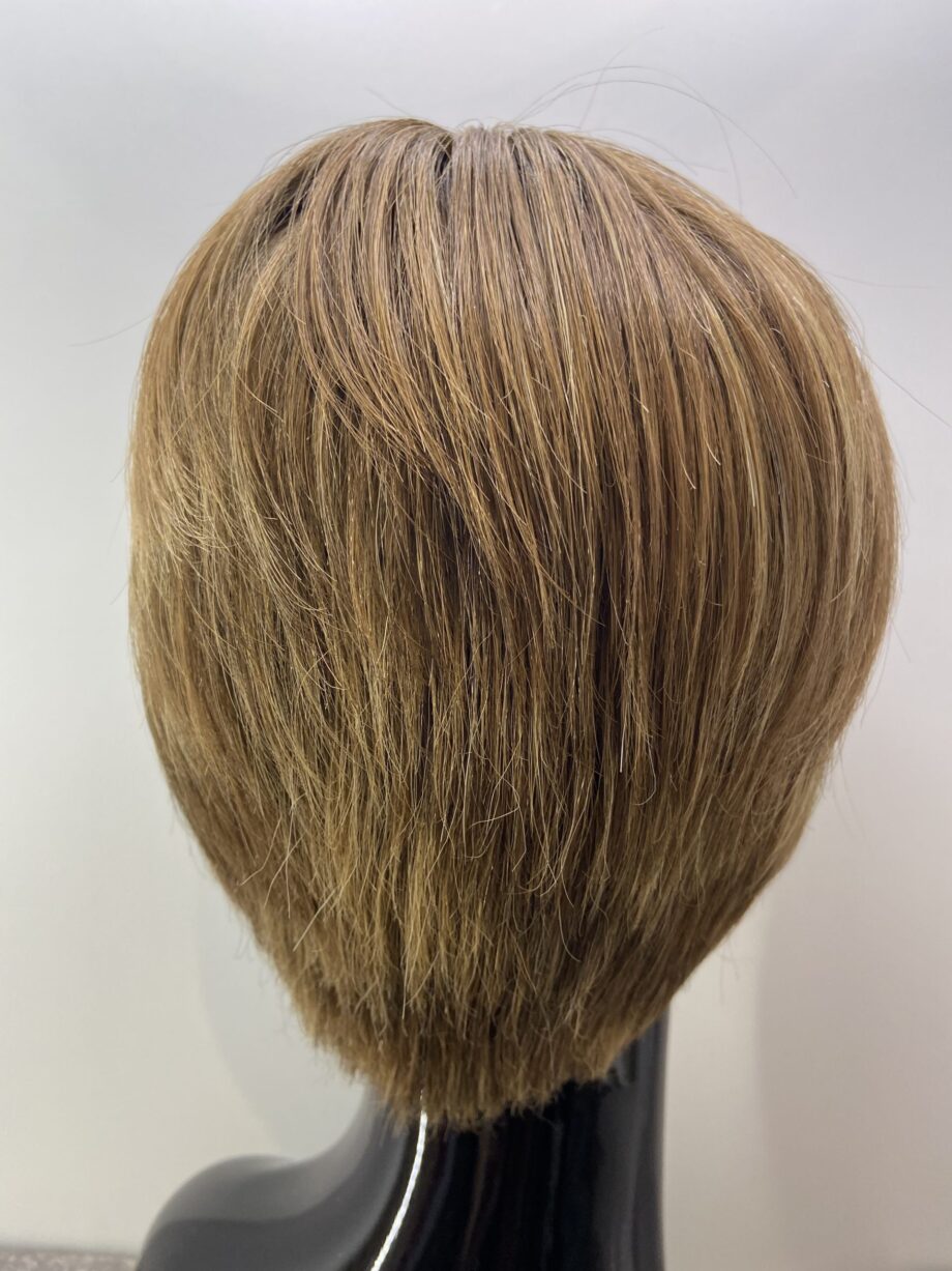 Short soft cap brown wig. Brss102