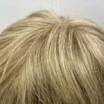 Short blonde stylish wig. Blss7019