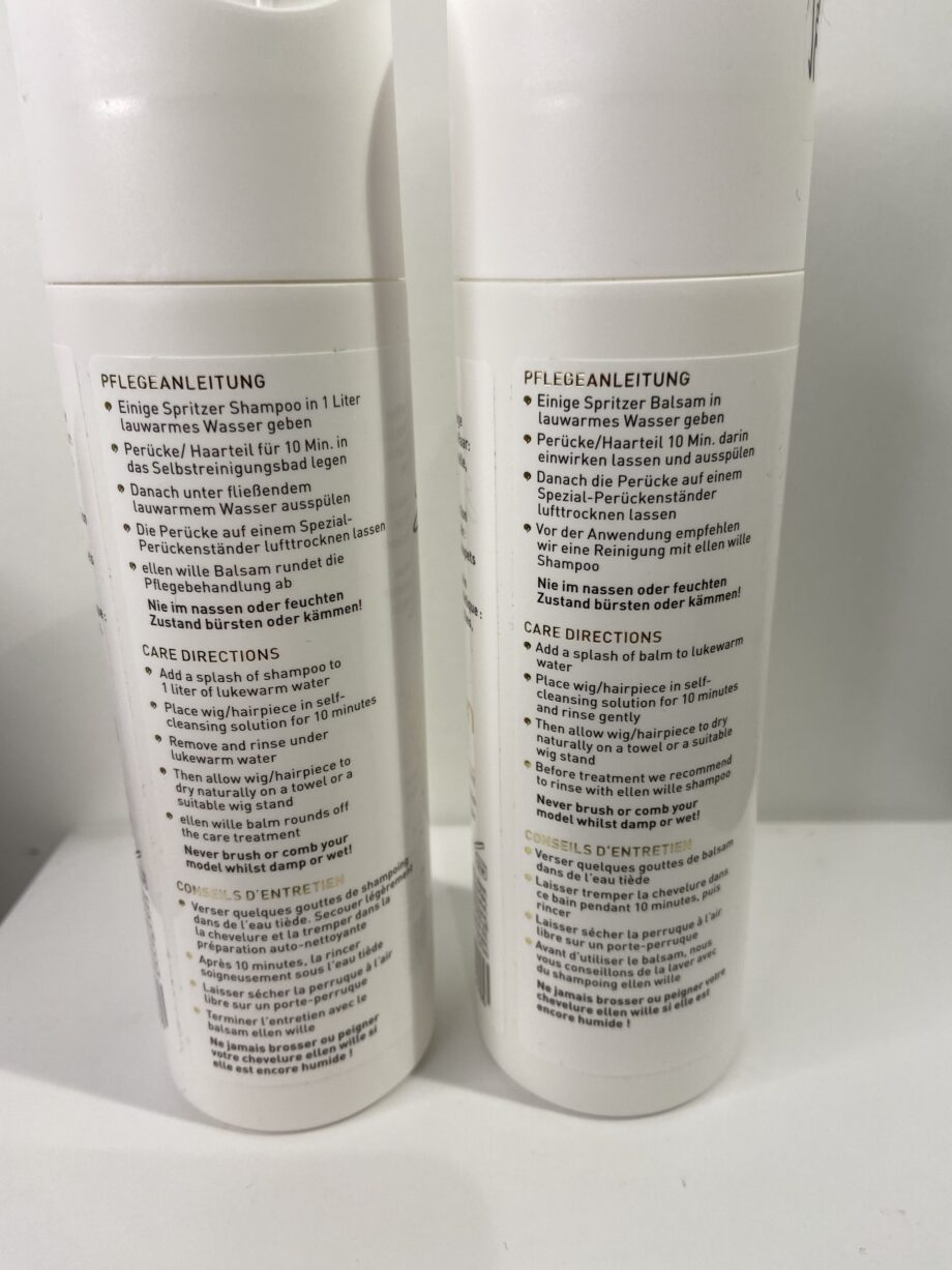 Ellen Wille shampoo and Balm. 38
