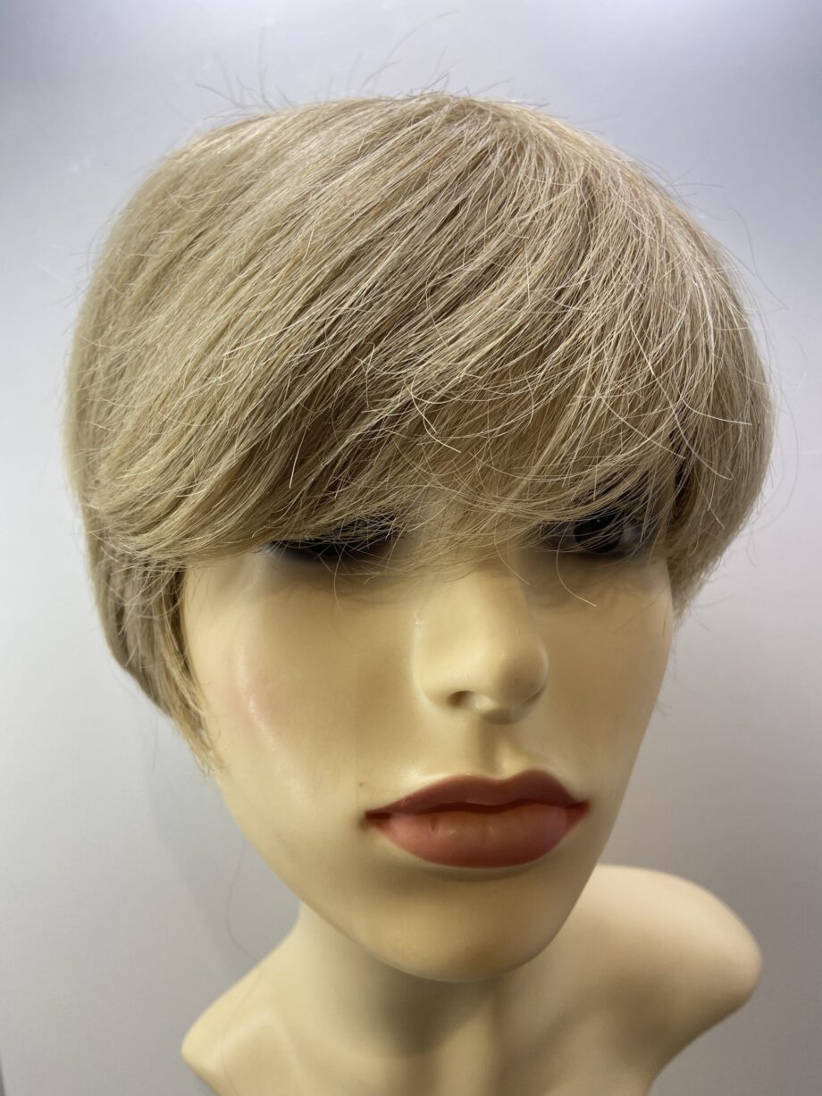 Short blonde stylish wig. Blss7019