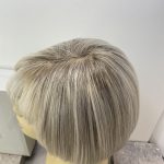 Silver blonde rooted. Bblms135
