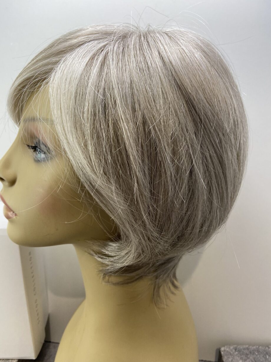 Superb Silky grey stylish wig. Lotus collection. Bgss132