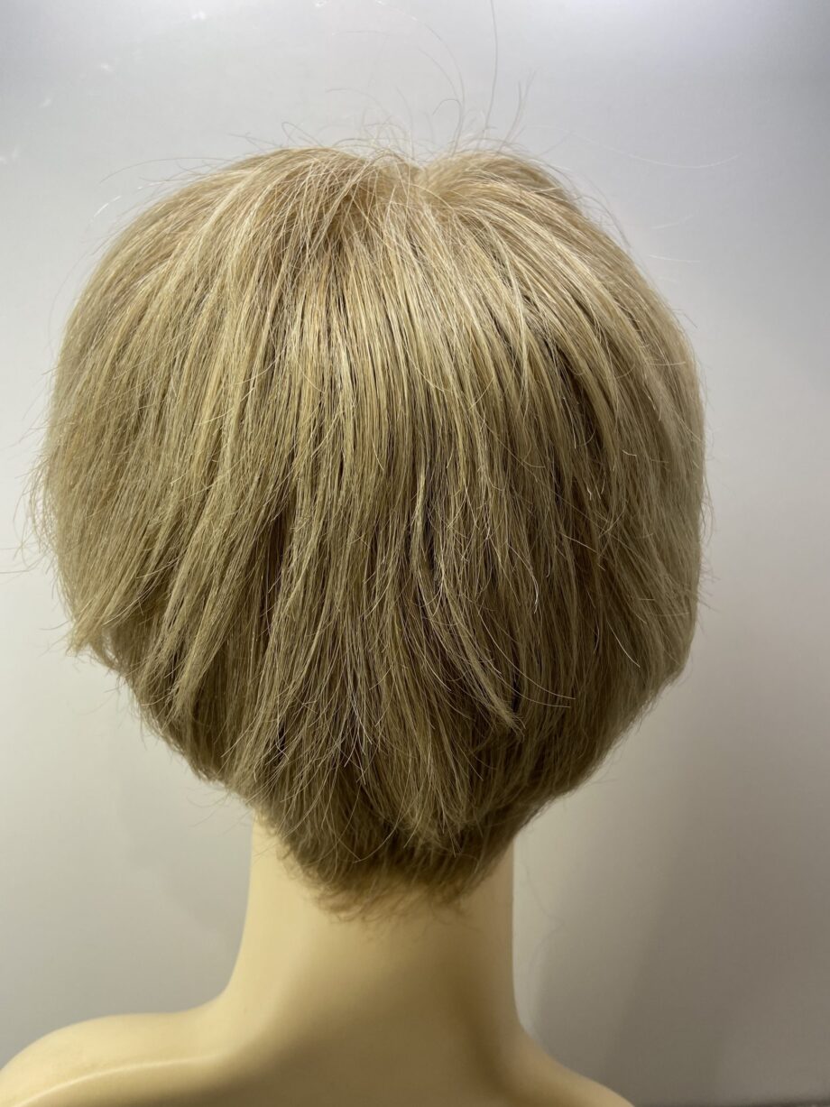 Short blonde stylish wig. Blss7019