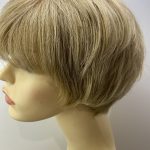 Short blonde stylish wig. Blss7019